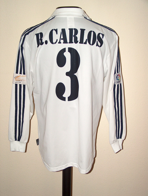 roberto carlos real madrid jersey